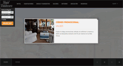 Desktop Screenshot of hotelvaldecoro.es